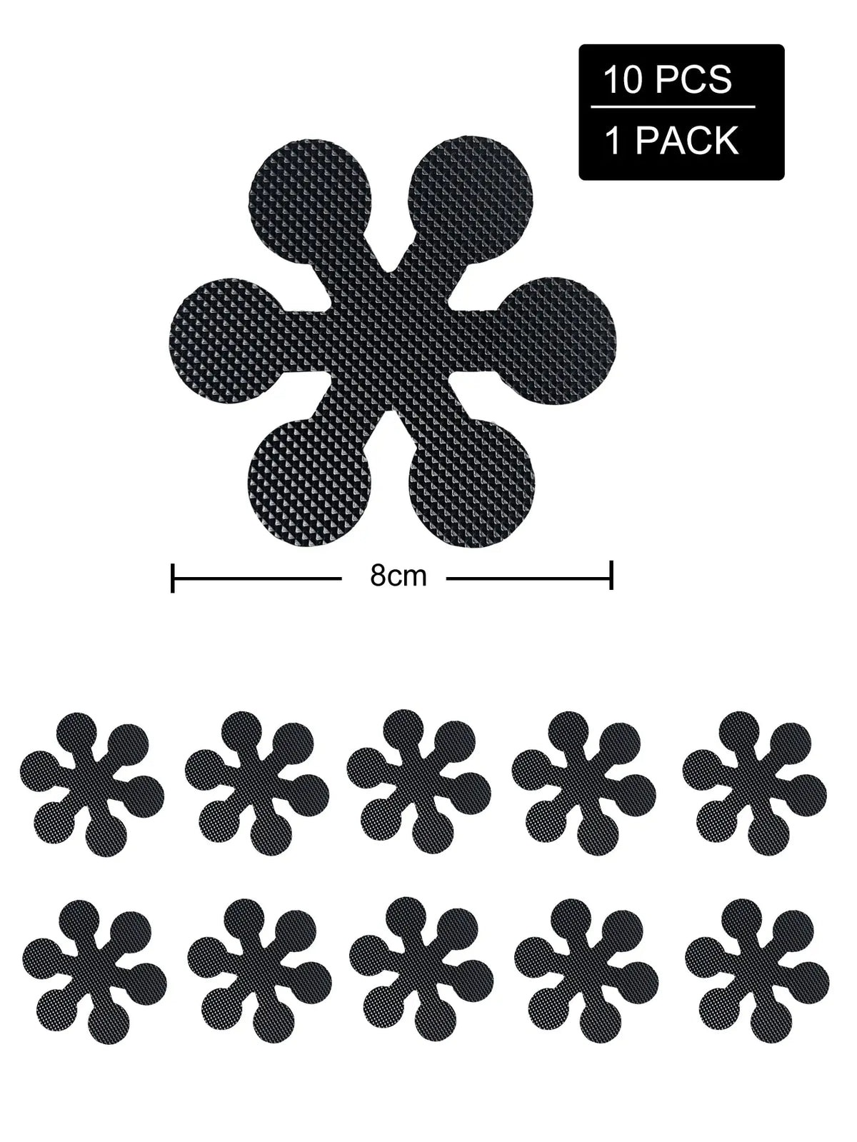 Anti Slip Bathtub Strips – Adhesive Snowflake Decals for Bathroom Safety