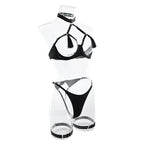 Tassel Lingerie Set – Cut Out Two Piece Set for Sexy Women's Underwear