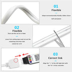 Smart RGB Neon LED Strip – WiFi App Controlled Light for Home Gaming Decor