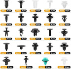 Automotive Plastic Fastener Kit – Bumper and Fender Rivet Retainers for Car Repair