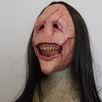 Creepy Demon Mask – Hairy Horror Prop for Halloween Cosplay Parties