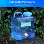 Portable Water Container – Leakproof Spigot for Camping Hiking Car Travel