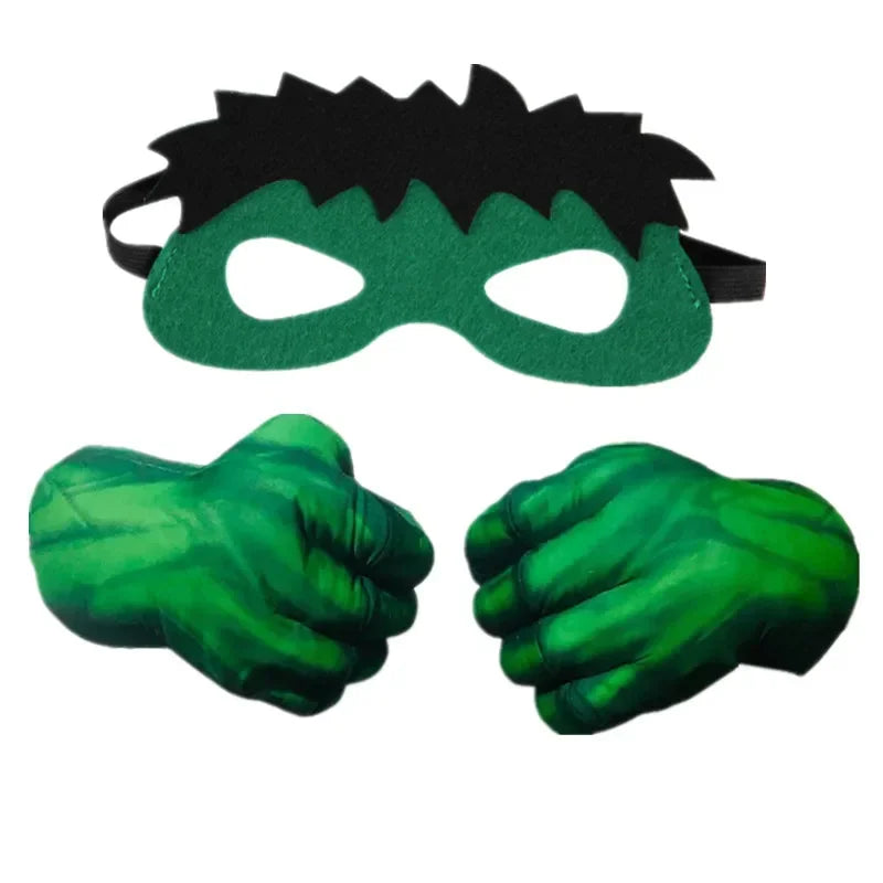 Superhero Cartoon Foam Gloves for Kids Halloween Cosplay and Costume Play