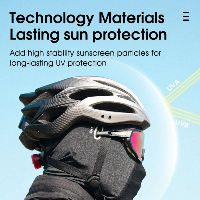 Summer Cooling Balaclava – UV Protection Face Mask for Cycling and Sports