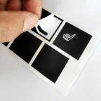 Heated Seat Button Repair Decals – Matte Black Stickers for Jeep Cherokee