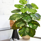 Artificial Tropical Leaf Plant – 60-103cm Potted Faux Greenery for Home Decor