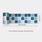 Self-Adhesive Waist Line Stickers – Waterproof Border Mural for Kitchen Decor