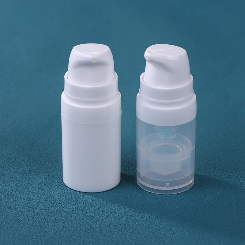 Portable Vacuum Pump Bottle – Refillable Travel Container for Cosmetics