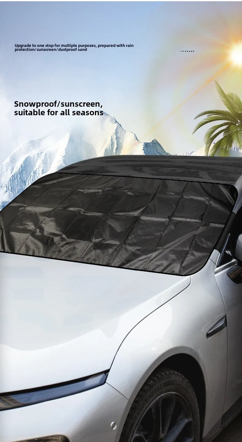Windshield Snow Cover – All-Weather Ice Protector for Winter Vehicle Care