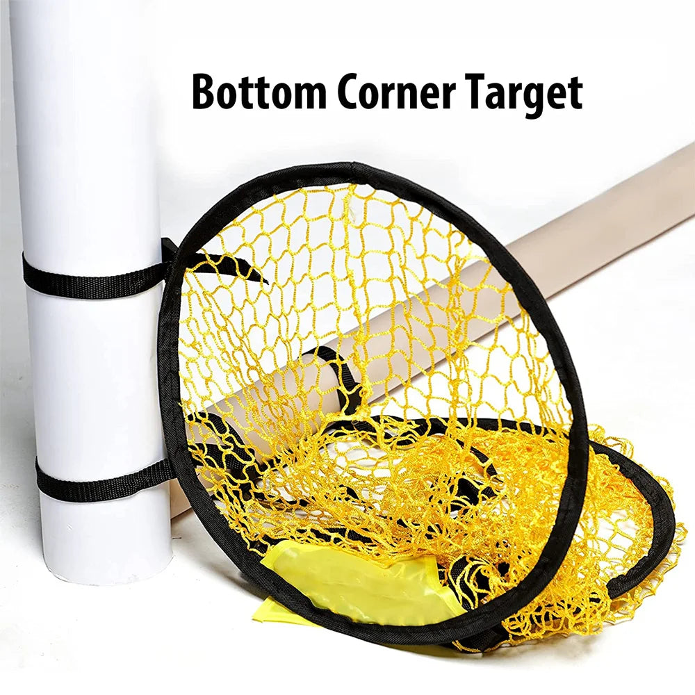 Foldable Football Target Net – Precision Training Goal for Soccer Practice