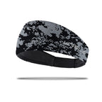 Elastic Sports Sweatband – Absorbent Breathable Headband for Fitness Gym