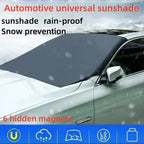 Magnetic Windshield Snow Cover – Waterproof Sun Shade for Winter Car Protection