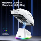 Wireless Gaming Mouse – RGB Ergonomic Bluetooth PC Mouse for Esports