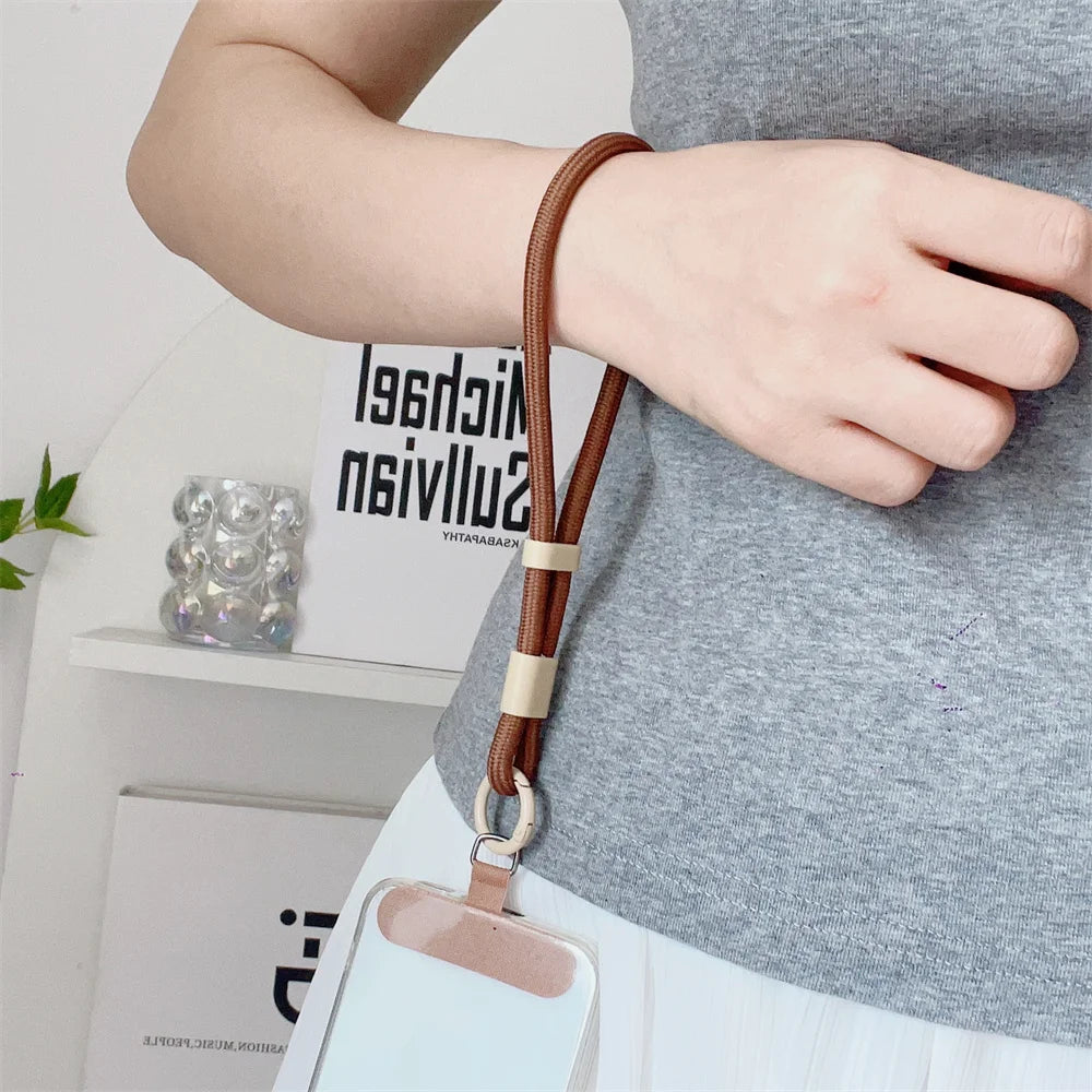 Adjustable Universal Hand Lanyard – Colorful Wrist Strap for Mobile Phones