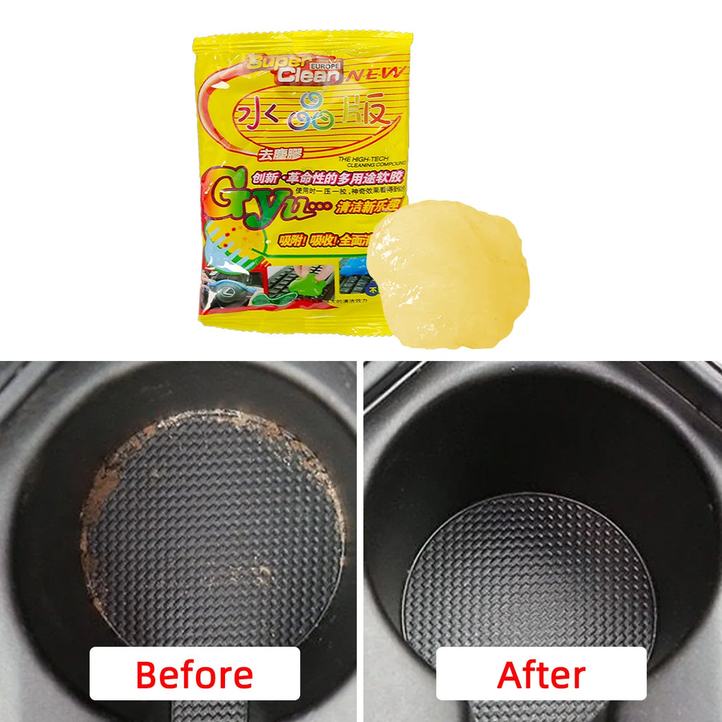 Sticky Cleaning Gel – Reusable Dust Removal Mud for Car and Keyboard Detailing