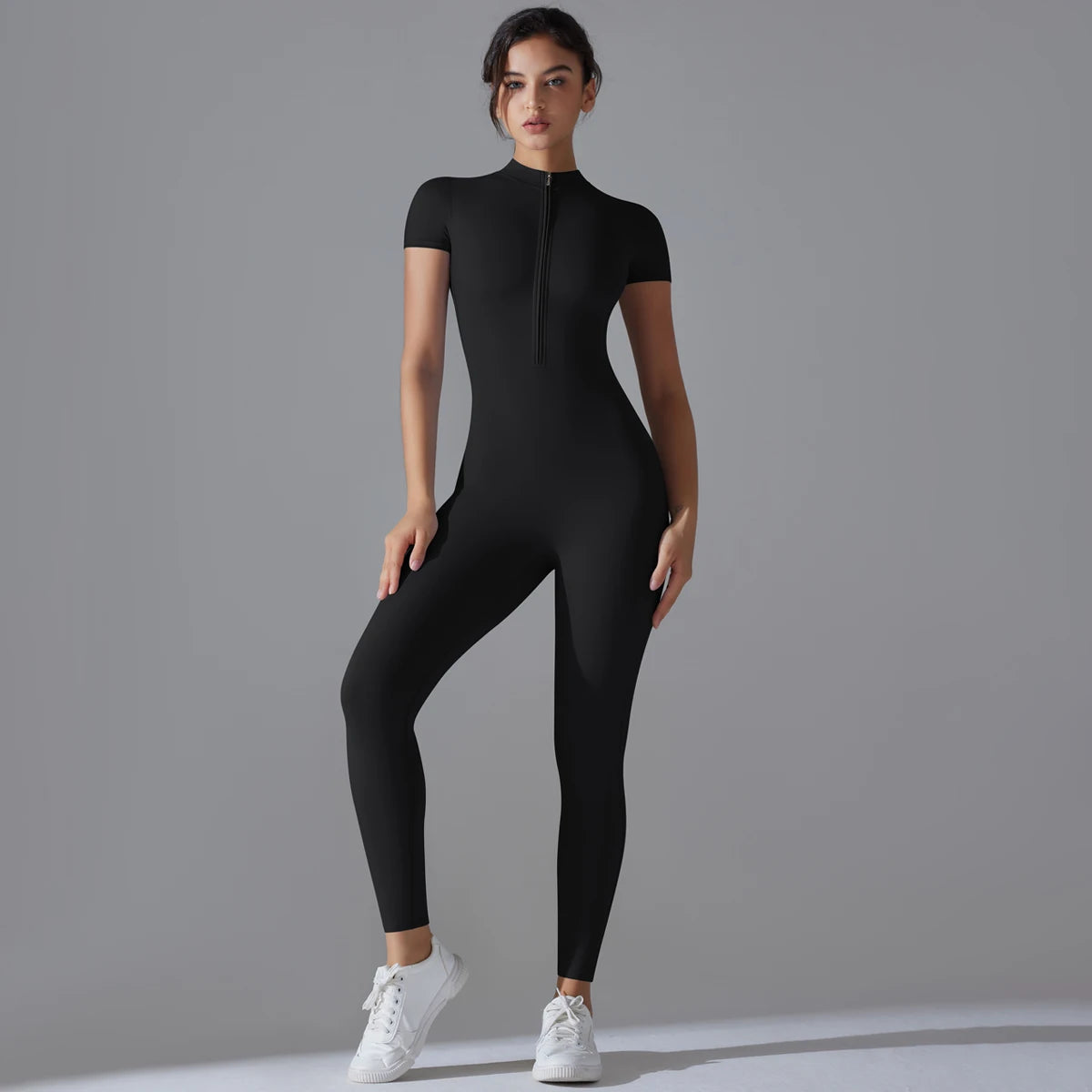 Women’s Fitness Bodysuit – Breathable Quick-Drying Fabric for Gym Workout