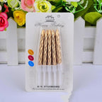 Colorful Digital Number Candles – Decorative Party Cake Toppers for Birthdays