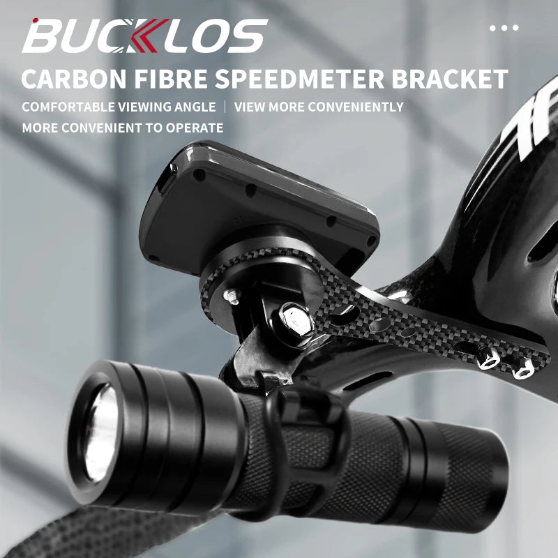 Carbon Fiber Bike Computer Mount – 143mm 165mm Holder for Road Mountain Bikes