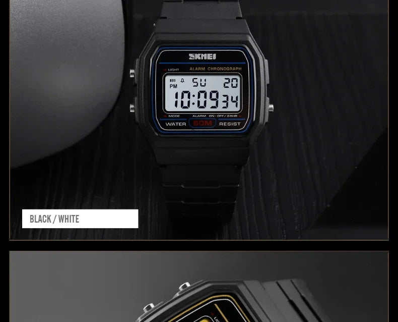 Digital Sports Watch – Waterproof Display for Women