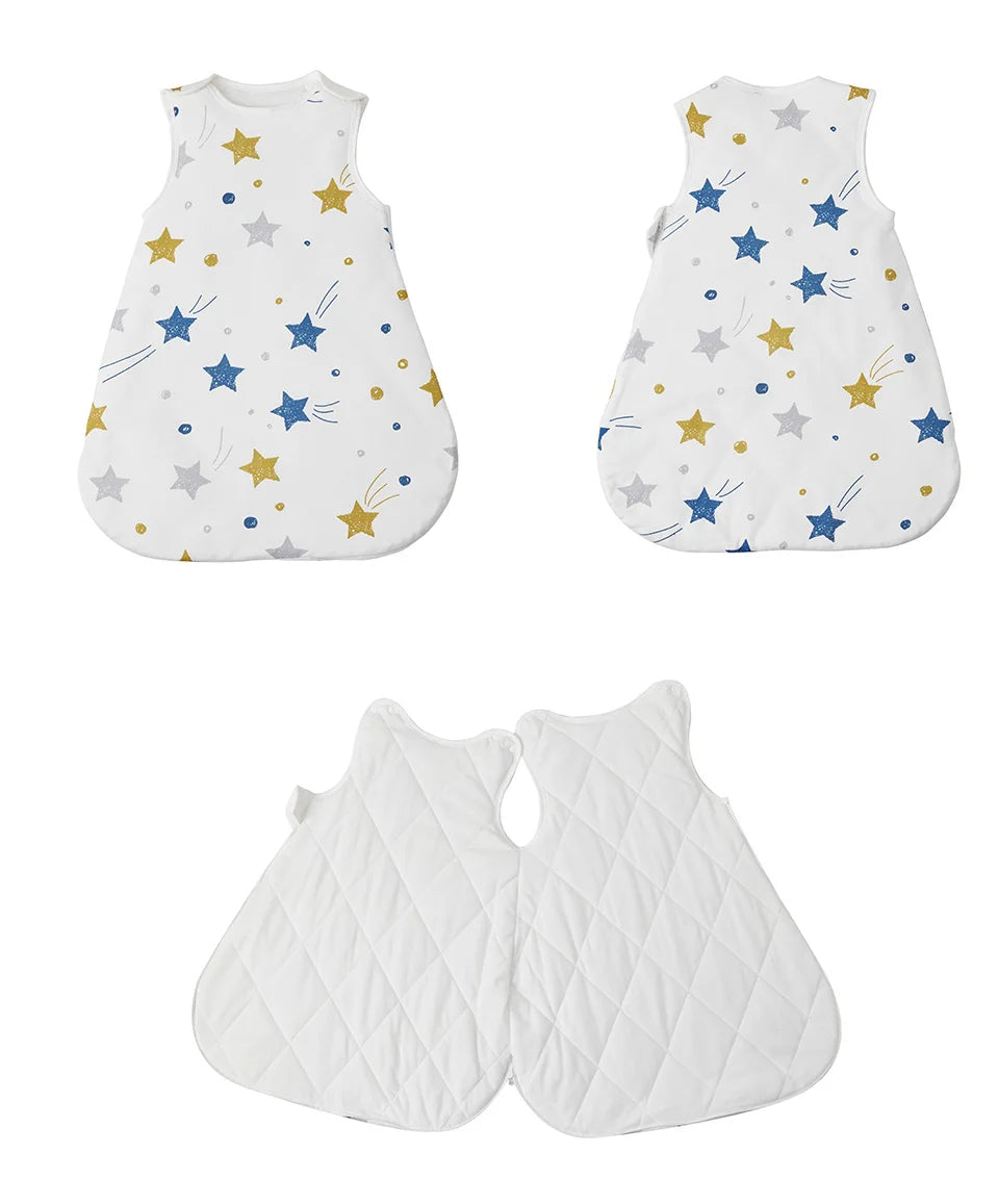 Cotton Baby Sleep Sack – 2.5 Tog Anti-Kick Sleeping Bag for 0-24 Months