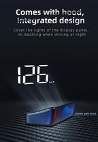 GPS Digital Head Up Display – Windshield Speedometer for Universal Auto