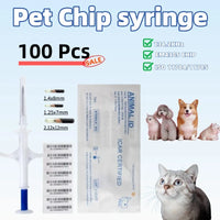 RFID Pet Microchip Syringe – 134.2KHz FDX-B ID Tag for Dogs Cats and Horses