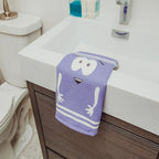 Cartoon Towelie Hand Towel – Quick-Dry Polyester Dish Cloth for Kitchen Bathroom