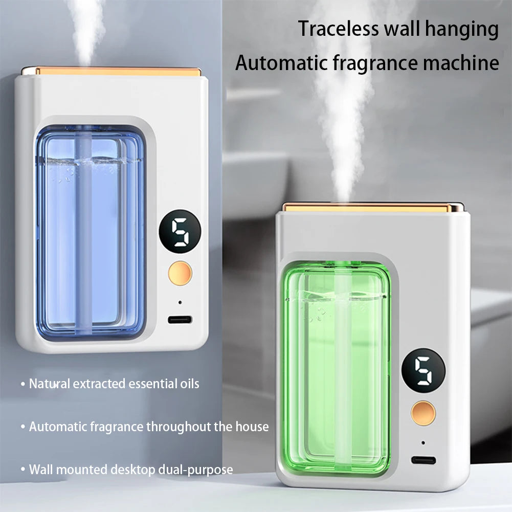 Automatic Essential Oil Diffuser – Car Aromatherapy Air Freshener for Home