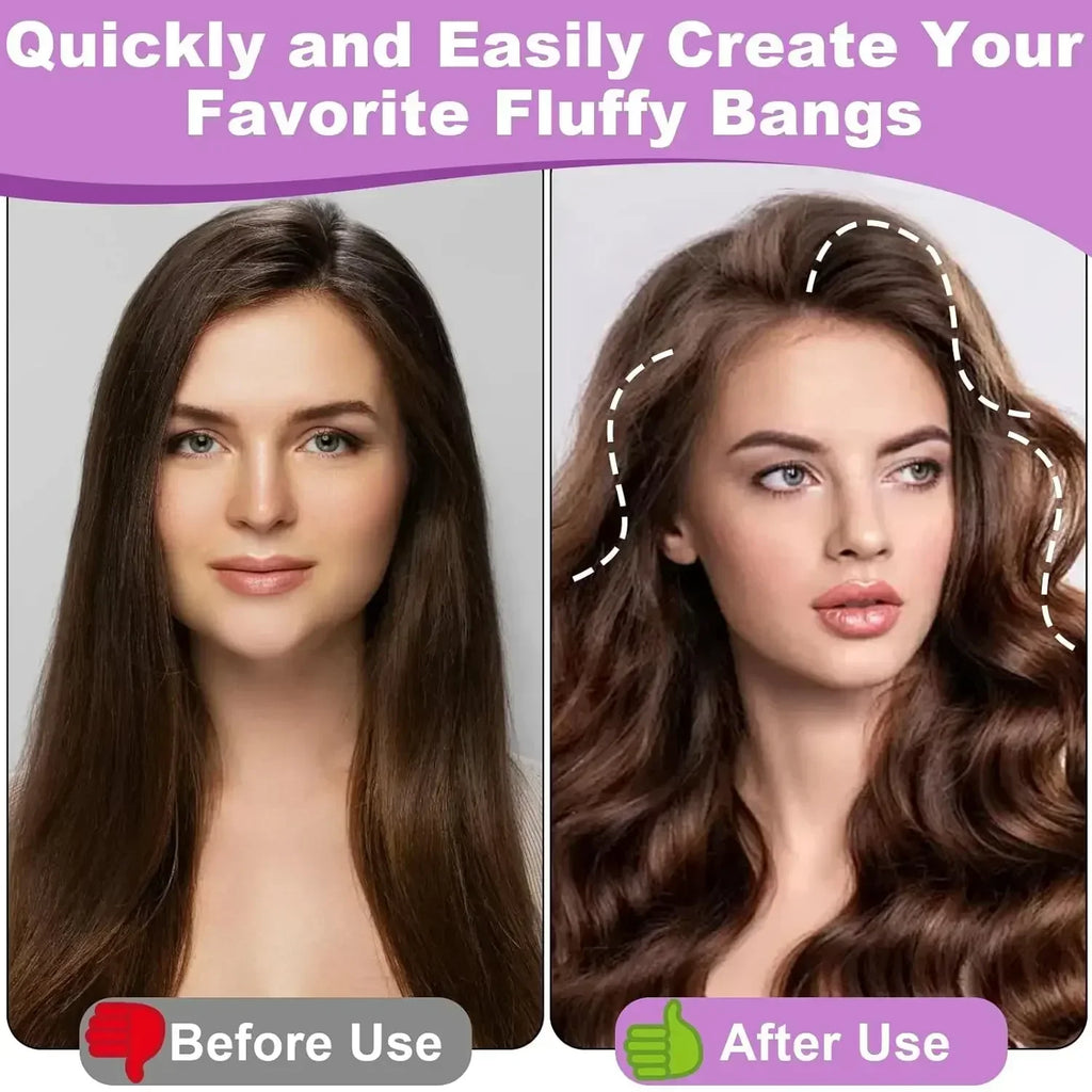 Volumizing Hair Root Clips – Fluffy Curling Bangs for Women Hairstyling