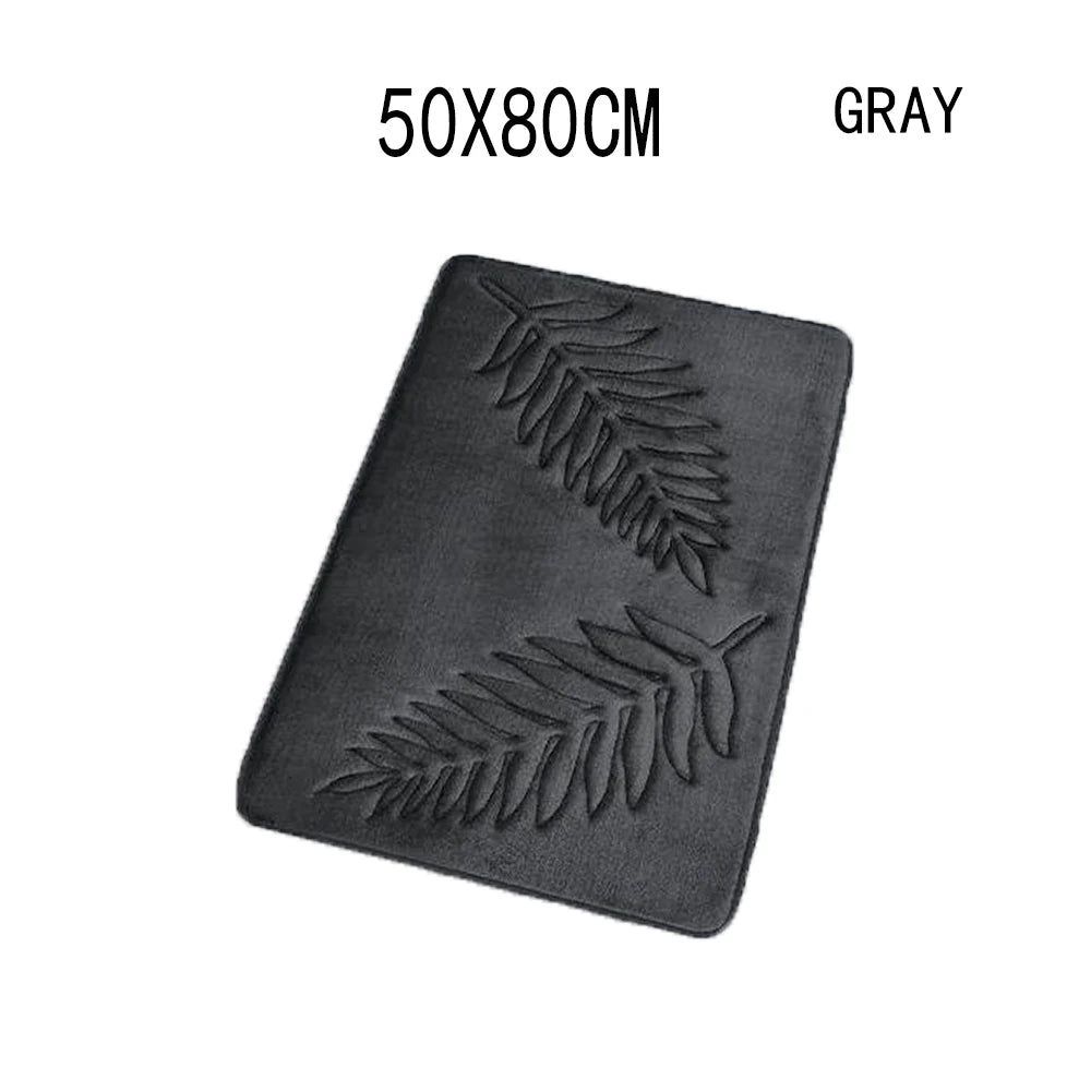Memory Foam Bath Mat – Non-Slip Water Absorbent Rug for Bathroom