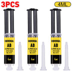 Epoxy Resin AB Glue – Waterproof Fast Setting Adhesive for Wood Metal Repair