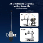 Hotend Heating Assembly Kit for Bambu Lab A1 and A1 Mini 3D Printer Repair
