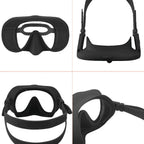 Full Face Snorkel Mask – Anti-Fog Panoramic Diving Goggles for Underwater Swimming