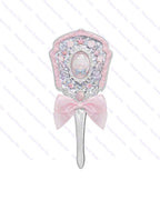 Flower Knows Swan Ballet Handheld Mirror – Vintage Makeup Accessory for Cosplay