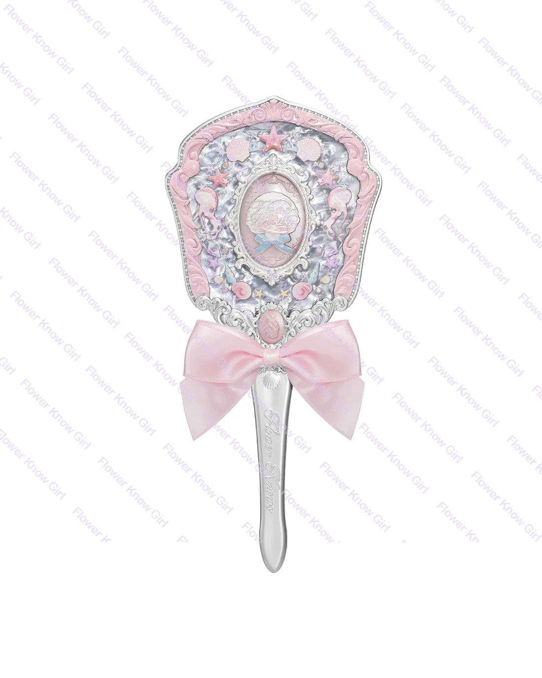 Flower Knows Swan Ballet Handheld Mirror – Vintage Makeup Accessory for Cosplay