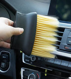 Soft Bristle Detailing Brush – Interior Dust Tool for Car Air Vents