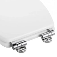 Zinc Alloy Toilet Seat Hinges – Replacement Mounting Hardware for Toilet Lids
