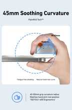 Magnetic Phone Camera Grip – Ergonomic Handheld Stabilizer for Content Creation