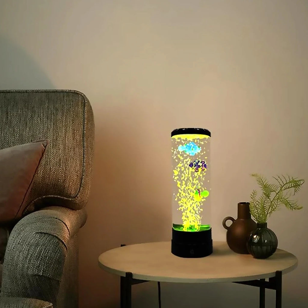 Color Changing LED Fish Lamp – Simulated Bubble Aquarium for Home Decor