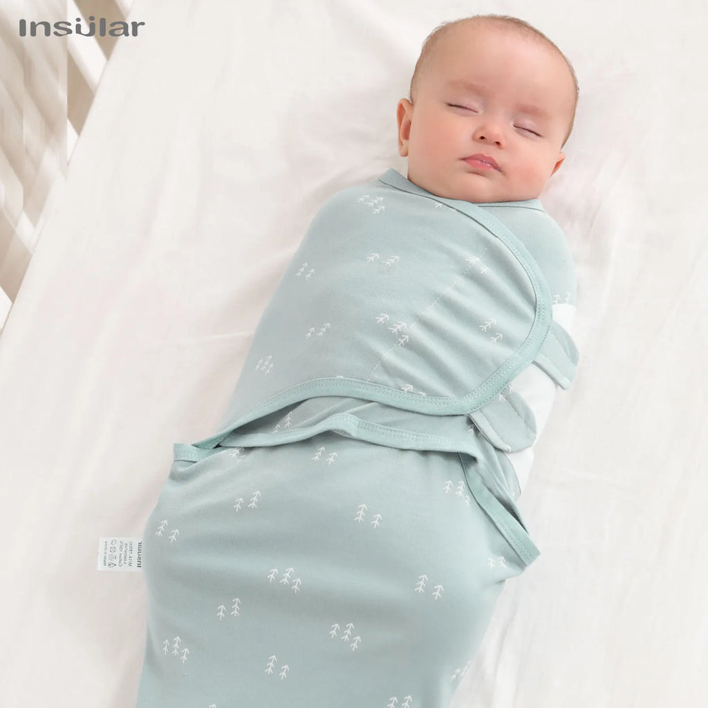 Cotton Baby Sleeping Bag – Anti-Shock Swaddle Wrap for Newborn Sleep