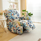 Printed Elastic Recliner Cover – Stretch Slipcover for Living Room Furniture
