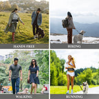 Hands-Free Dog Running Leash – Reflective Elastic Waist Belt for Outdoor Exercise
