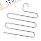 5-Tier Multi-functional Pants Hanger – Non-slip Closet Storage Organizer