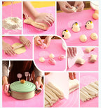 Silicone Baking Mat – Non-Stick Kneading Sheet for Pizza and Pastry Prep