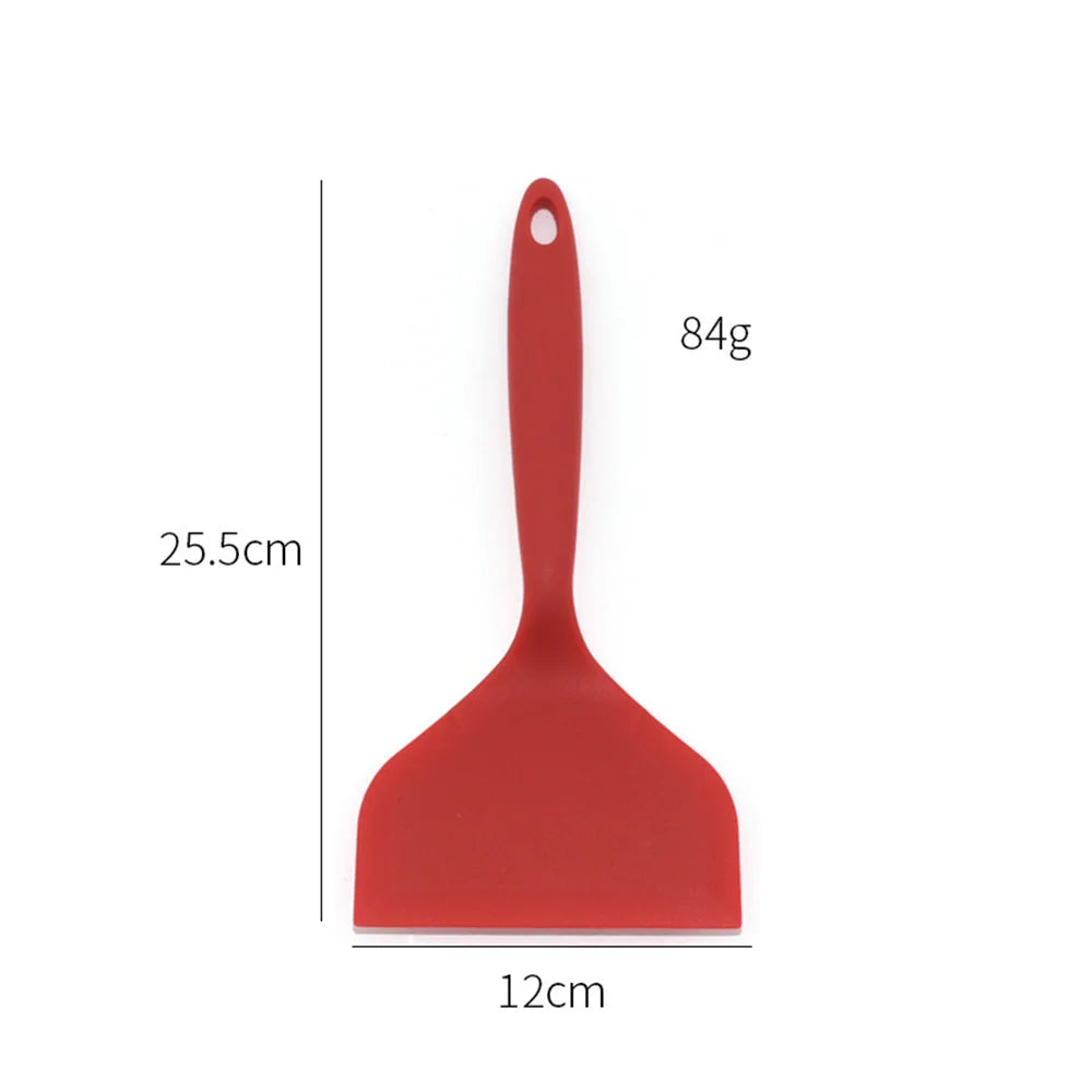 Silicone Non-stick Spatula – Flexible Turner for Omelets and Cooking