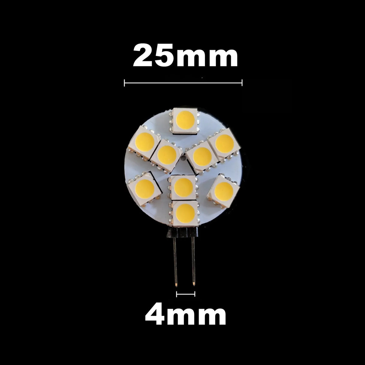 G4 LED Light Bulb – 12V Bi-Pin Replacement for Landscape and Cabin Lighting