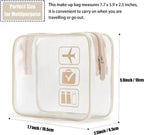Transparent PVC Travel Toiletry Bag – Waterproof Cosmetic Organizer for Packing