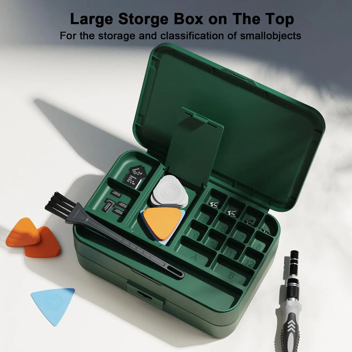 Precision Screwdriver Set – 132-in-1 Magnetic Bits for Electronics Repair