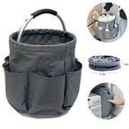 17L Folding Storage Tote – Large Collapsible Basket for Outdoor Cleaning