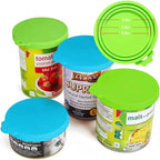 Silicone Pet Food Can Lids and Spoon – Airtight Seal for Dog and Cat Storage